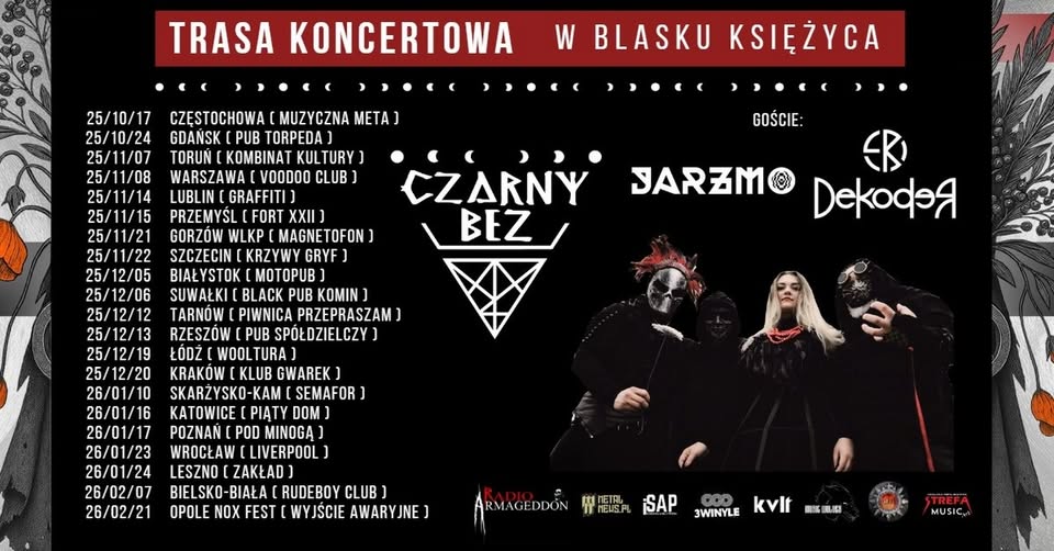 GORZÓW WIELKOPOLSKI: CZARNY BEZ + Jarzmo, Dekoder