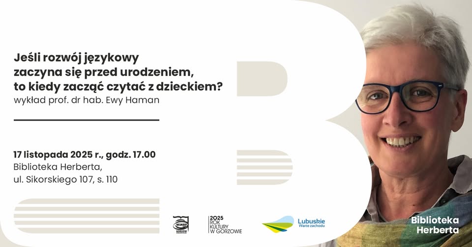 wykład prof. dr hab. Ewy Haman z Wydziału Psychologii Uniwersytetu Warszawskiego