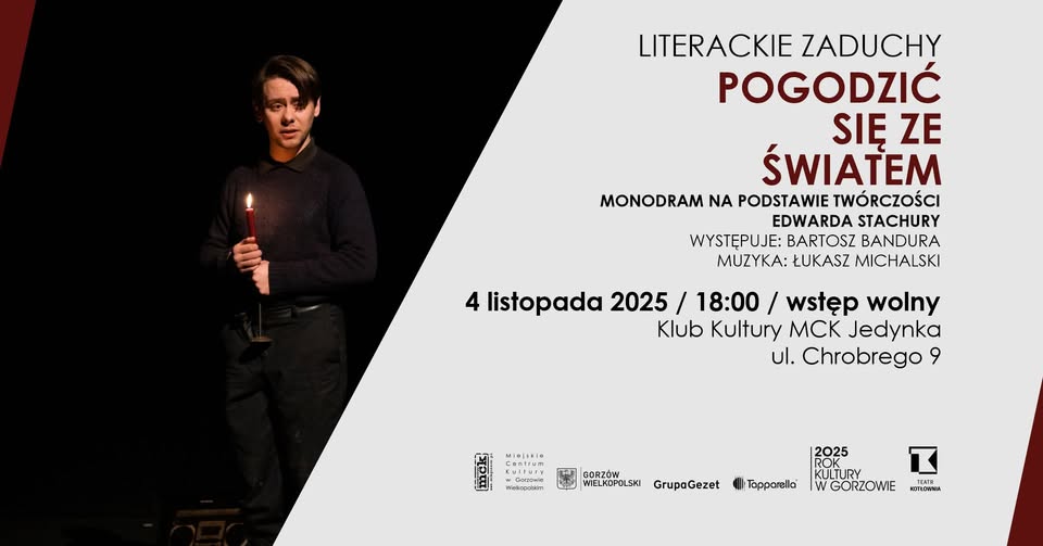 Literackie ZaDuchy – „Pogodzić się ze światem”