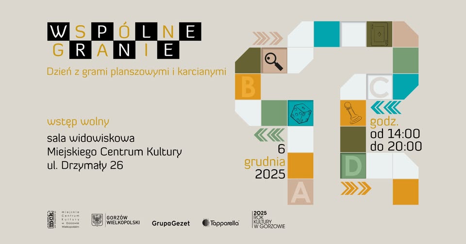 Wspólne Granie – dzień z grami planszowymi i karcianymi