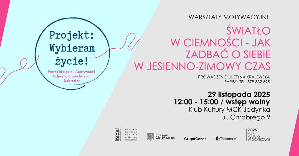 Warsztaty w ramach Projektu „Wybieram życie!”