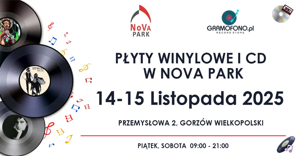 NoVa Park – Płyty winylowe oraz CD- GORZÓW WLKP. – 2 dni