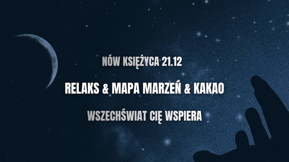 Mapa Marzeń w Nowiu Księżyca 🌙