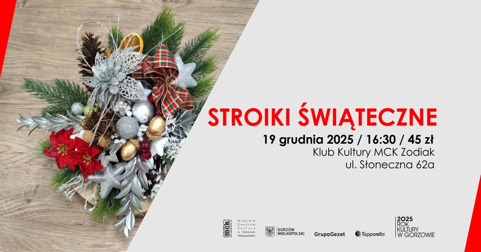Stroiki świąteczne – warsztaty dla dorosłych
