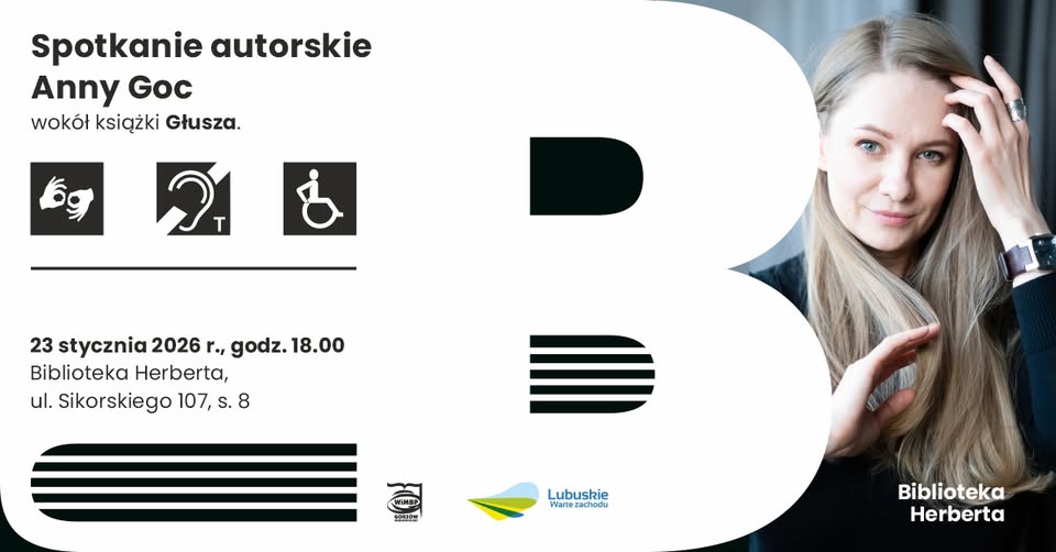 Spotkanie autorskie Anny Goc wokół książki GŁUSZA