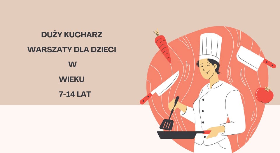 KARNAWAŁOWY DUŻY KUCHARZ 7-14 LAT