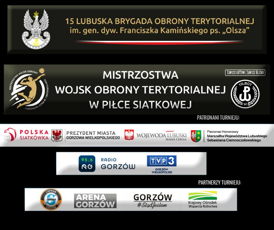 Mistrzostwa Wojsk Obrony Terytorialnej w Piłce Siatkowej Gorzów Wielkopolski 2026