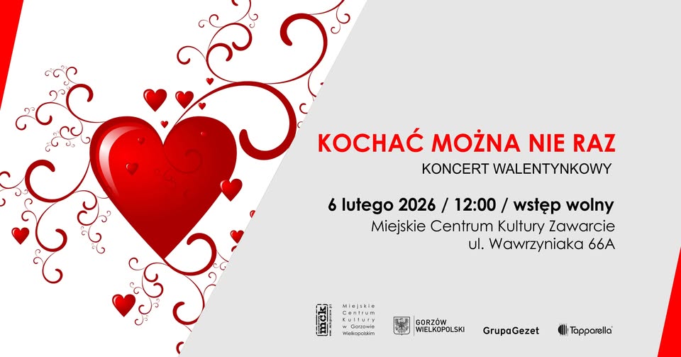 Kochać można nie raz – Koncert walentynkowy