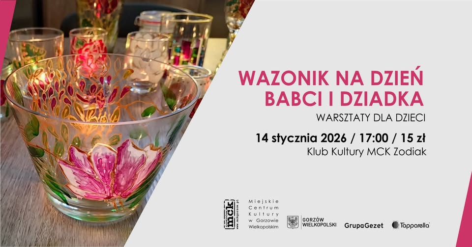 Wazonik na Dzień Babci i Dziadka – warsztaty dla dzieci