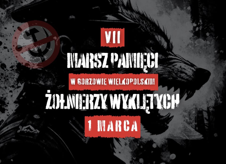 VII Marsz Pamięci Żołnierzy Wyklętych w Gorzowie Wielkopolskim