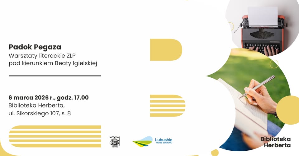 Padok Pegaza – warsztaty literackie pod kierunkiem Beaty Igielskiej