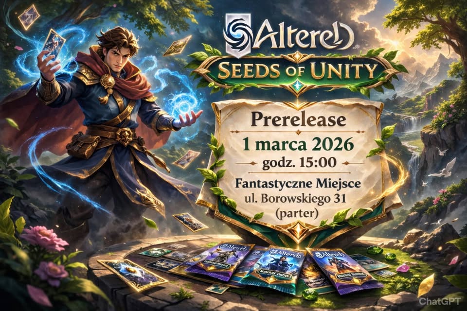 Turniej Altered – Prerealease Seeds of Unity
