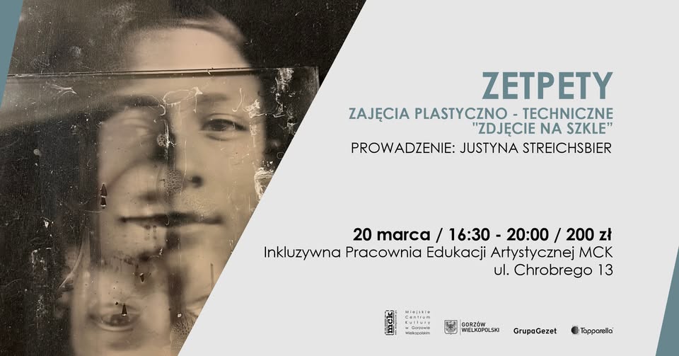 ZETPETY, czyli zajęcia plastyczno – techniczne: „Zdjęcie na szkle”