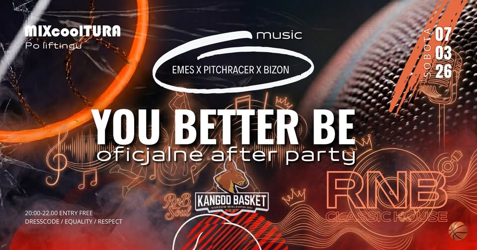 🏀 YOU BETTER BE: Oficjalne After Party Kangoo Basket! 🏀
