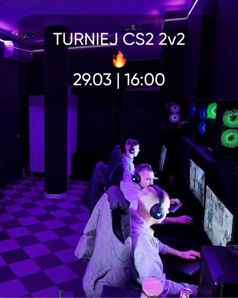 TURNIEJ CS2 2v2 🔥 LAN • 29.03 • 16:00