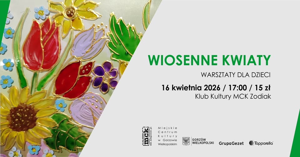 Wiosenne kwiaty – warsztaty dla dzieci