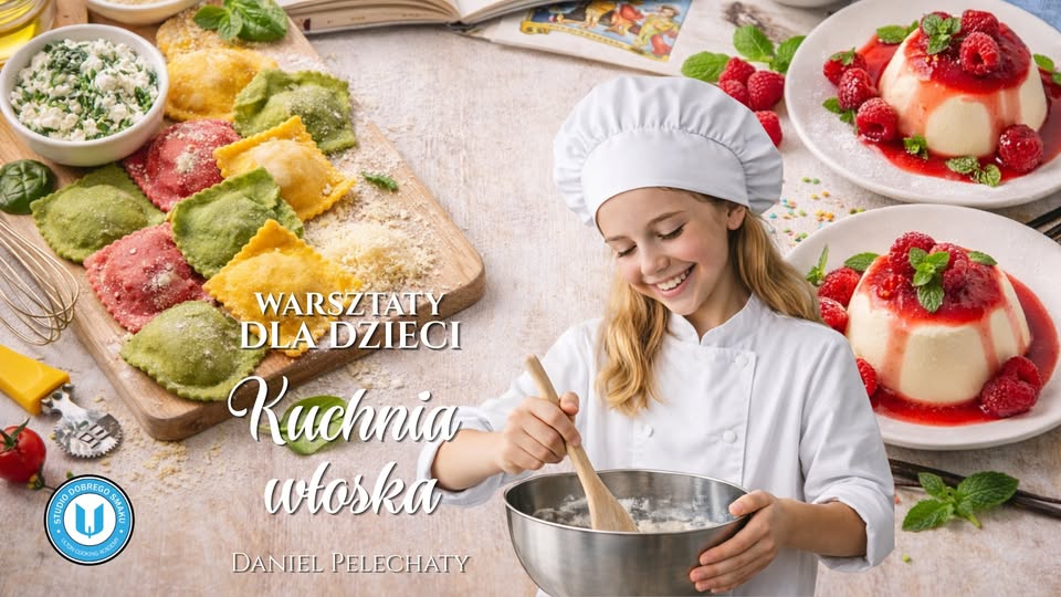 **Kuchnia włoska dla dzieci – warsztaty kulinarne**