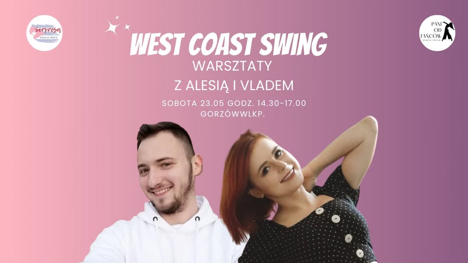 Warsztaty West Coast Swing w Gorzowie z Alesią i Vladem