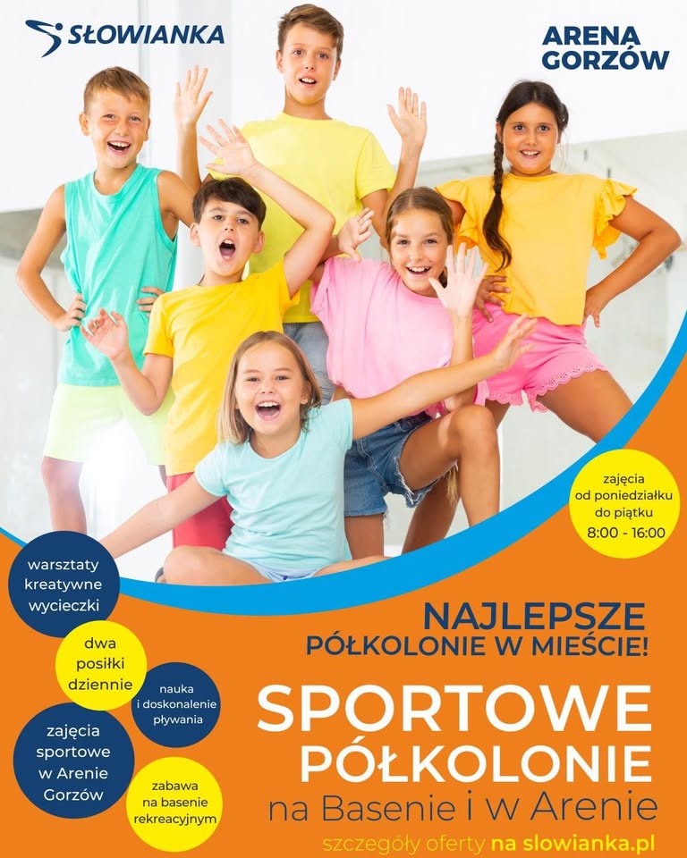Sportowe półkolonie na basenie i w Arenie – Najlepsze półkolonie w mieście!