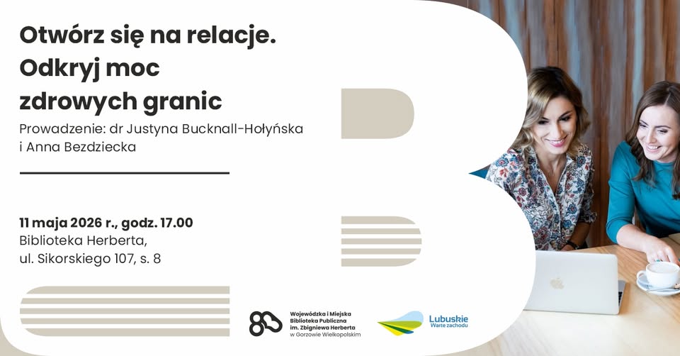 [ZMIANA DATY] Otwórz się na relacje. Odkryj moc zdrowych granic – warsztaty