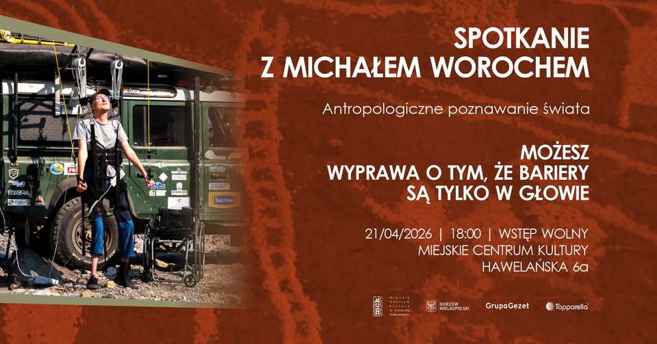 „Antropologiczne poznawanie świata” – spotkanie z Michałem Worochem