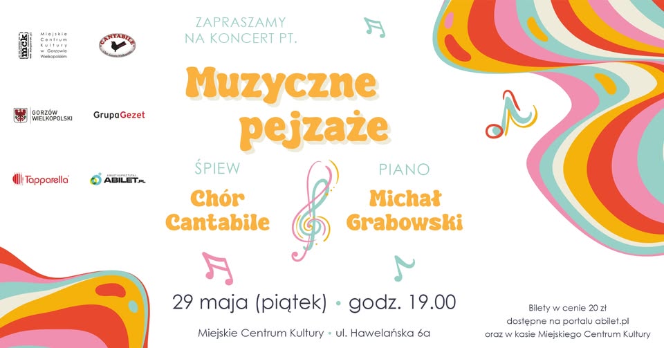 „Muzyczne pejzaże” – koncert Chóru Cantabile