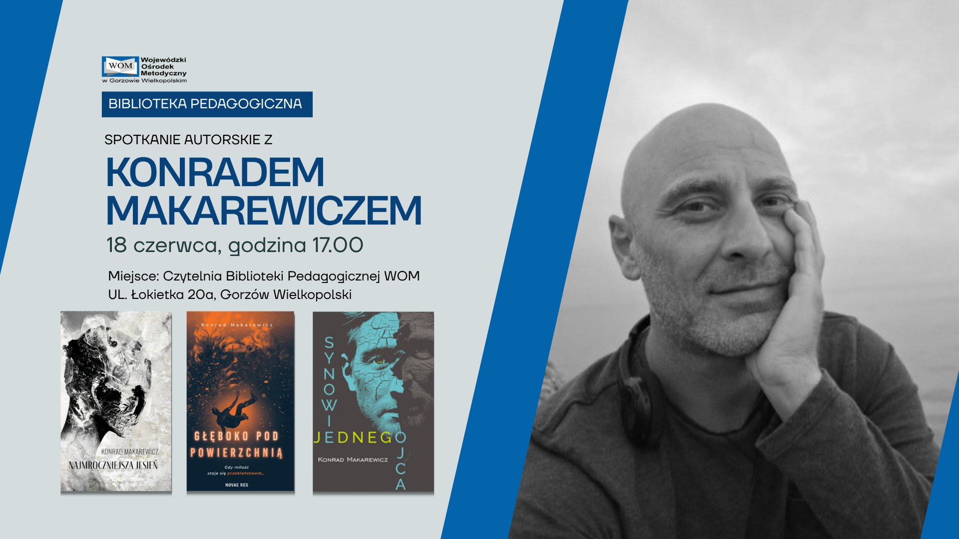 Konrad Makarewicz – spotkanie autorskie