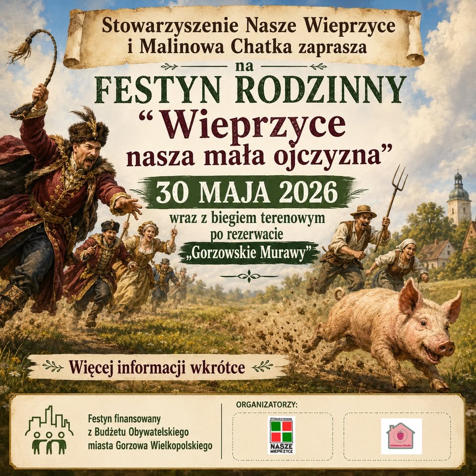 Festyn Rodzinny „Wieprzyce nasza mała ojczyzna” wraz z biegiem „Cross po Murawach”