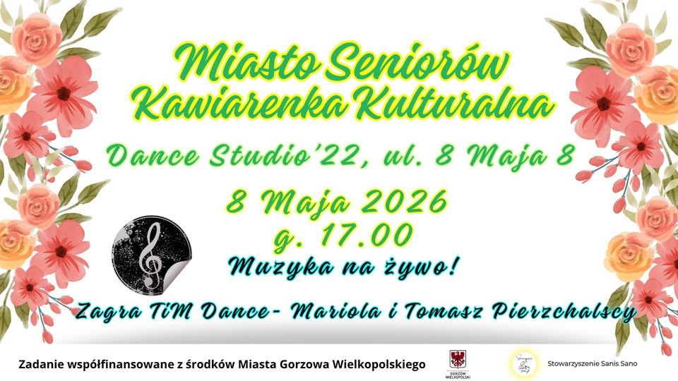 MIASTO SENIORÓW – Kawiarenka Kulturalna! Maj 2026