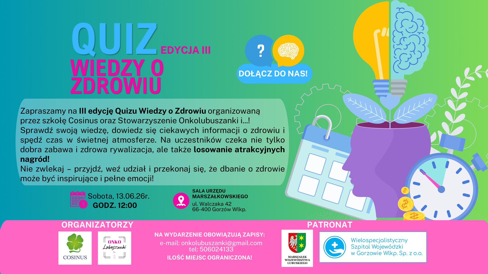 Quiz wiedzy o zdrowiu edycja III