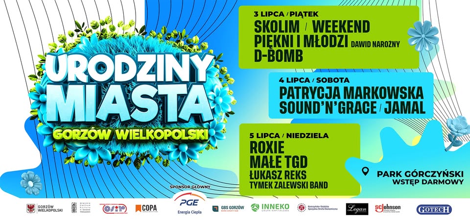 Urodziny Miasta Gorzów Wielkopolski 2026