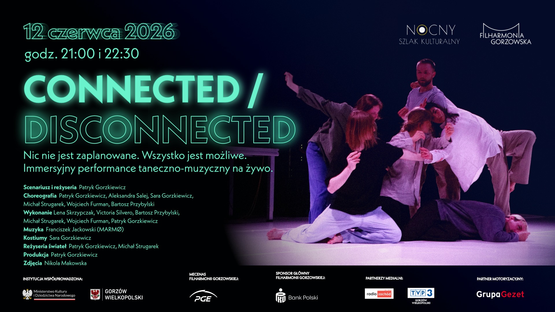 Connected / Disconnected – Nocny Szlak Kulturalny 2026 w Filharmonii Gorzowskiej