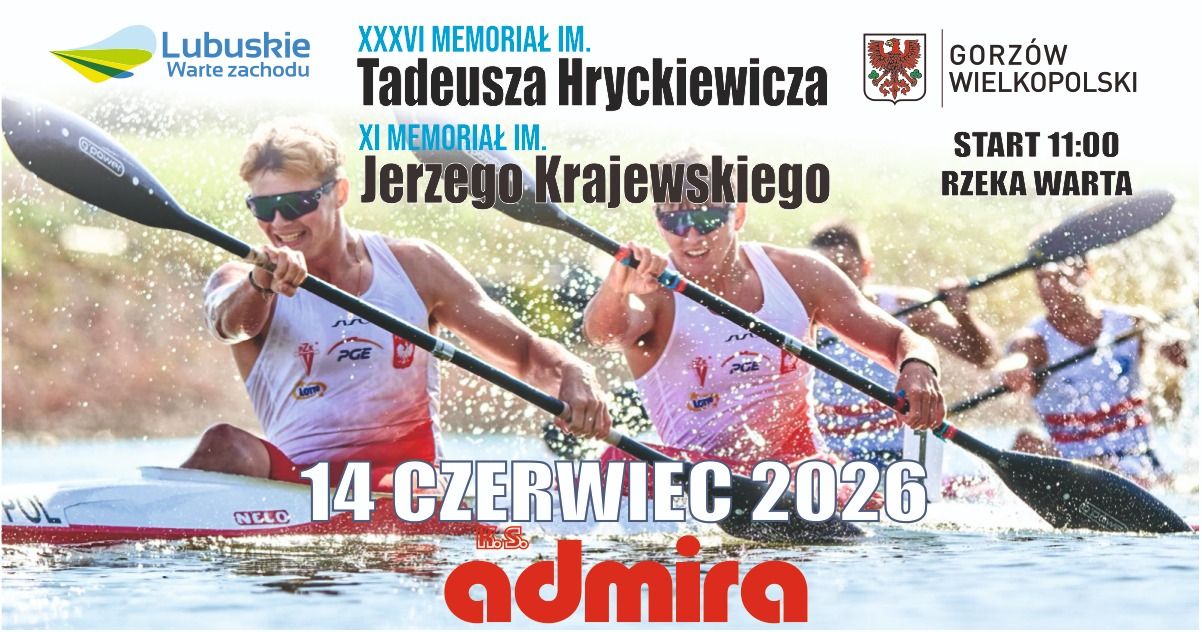 XXXVI MEMORIAŁ IM. T. HRYCKIEWICZA i XI MEMORIAŁ IM. J. KRAJEWSKIEGO