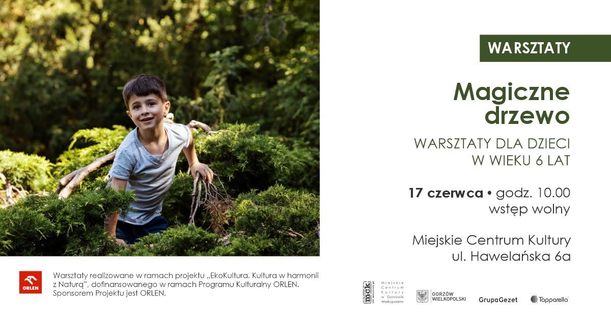 Magiczne drzewo – warsztaty dla dzieci