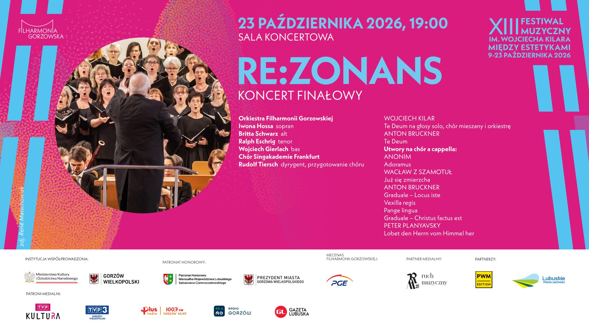 RE:ZONANS KONCERT FINAŁOWY XIII Festiwalu Muzycznego im. Wojciecha Kilara