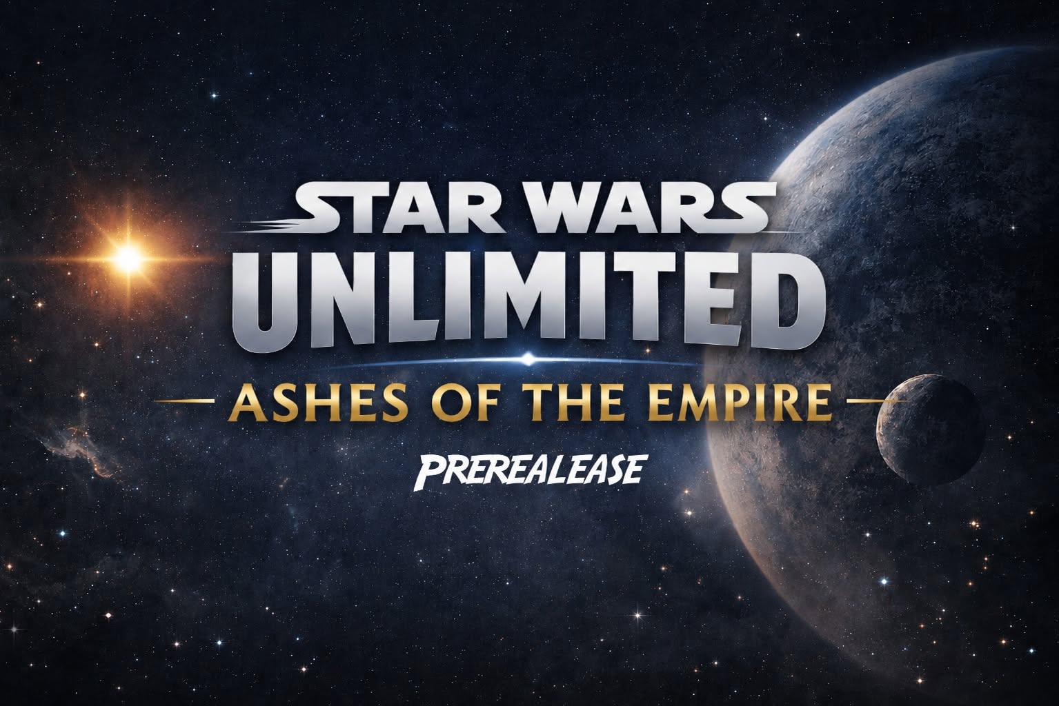 Star Wars: Unlimited — Prerelease „Ashes of the Empire”