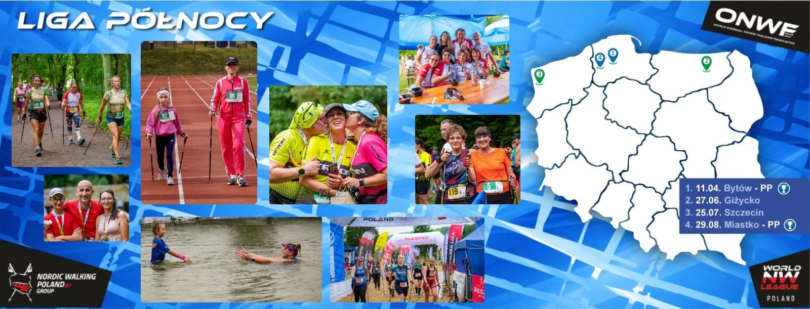 Liga Północy Nordic Walking 2026