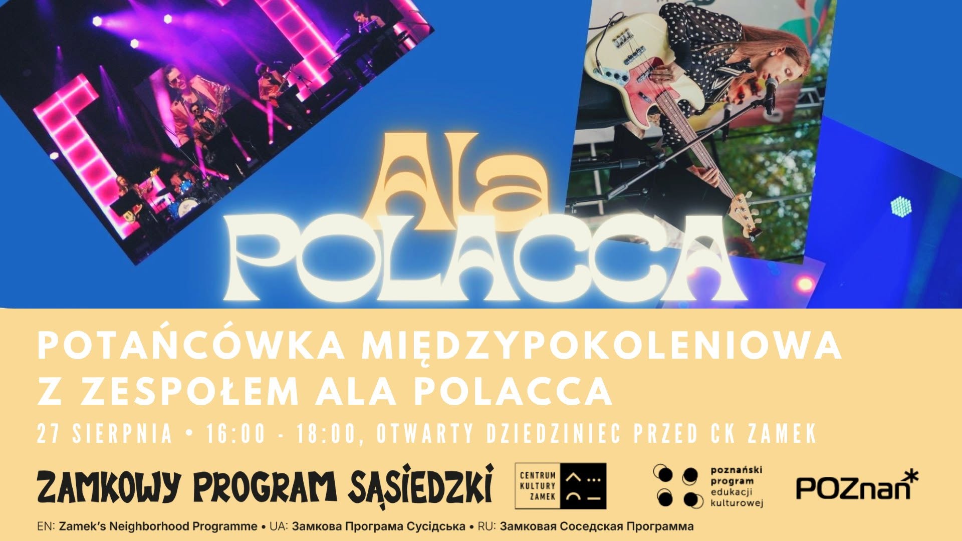 Potańcówka międzypokoleniowa z zespołem Ala Polacca