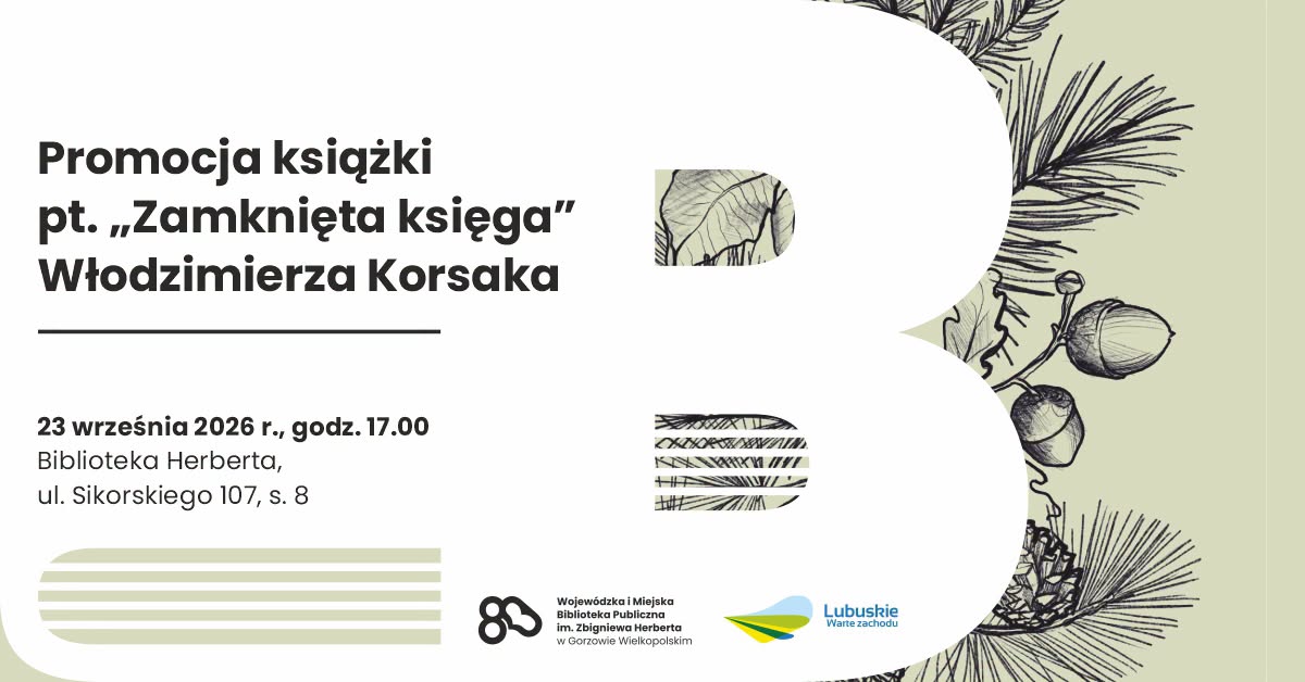 Promocja książki „Zamknięta księga” Włodzimierza Korsaka