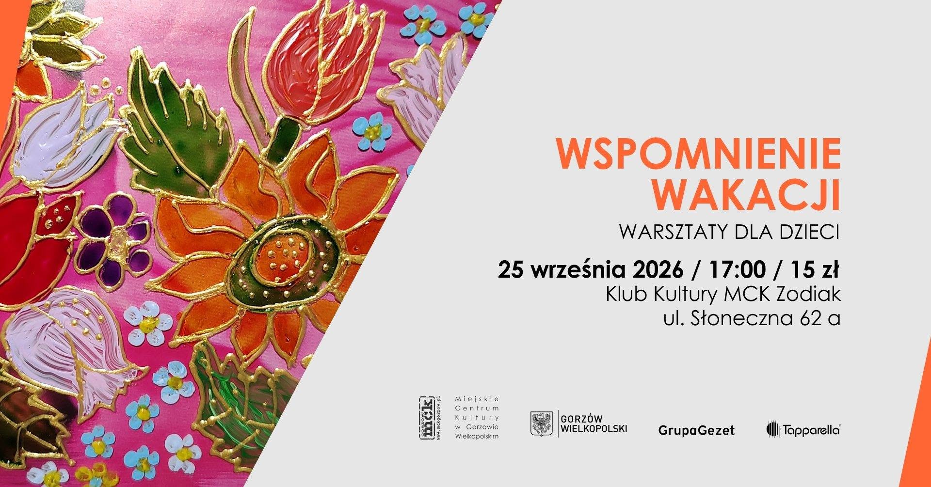 Wspomnienie z wakacji – warsztaty dla dzieci