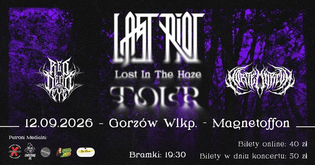 12.09.2026 | Magnetoffon Last Riot + Read Dead Eye + Mortemorium