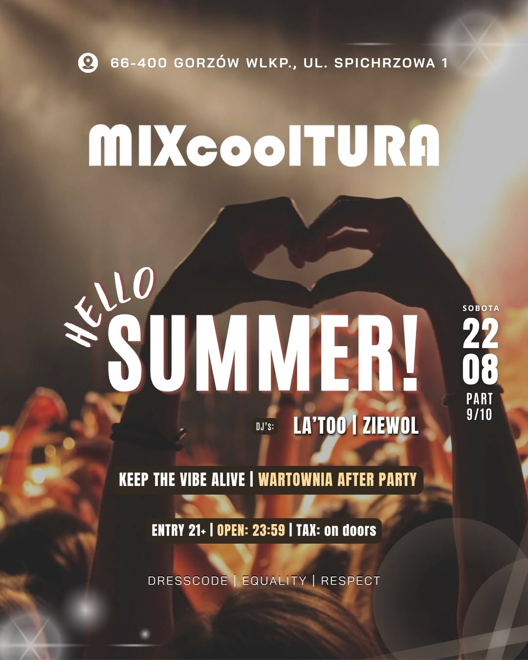 HELLO SUMMER! Part 9/10 | WARTOWNIA After Party | DJ’s: LA’TOO, ZIEWOL | 22.08.