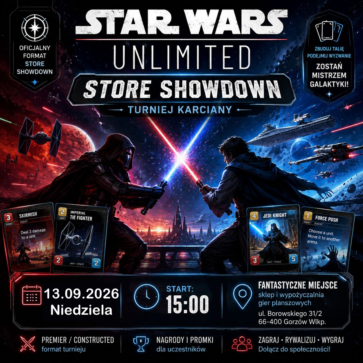 Star Wars Unlimited – Store Showdown Gorzów Wlkp.