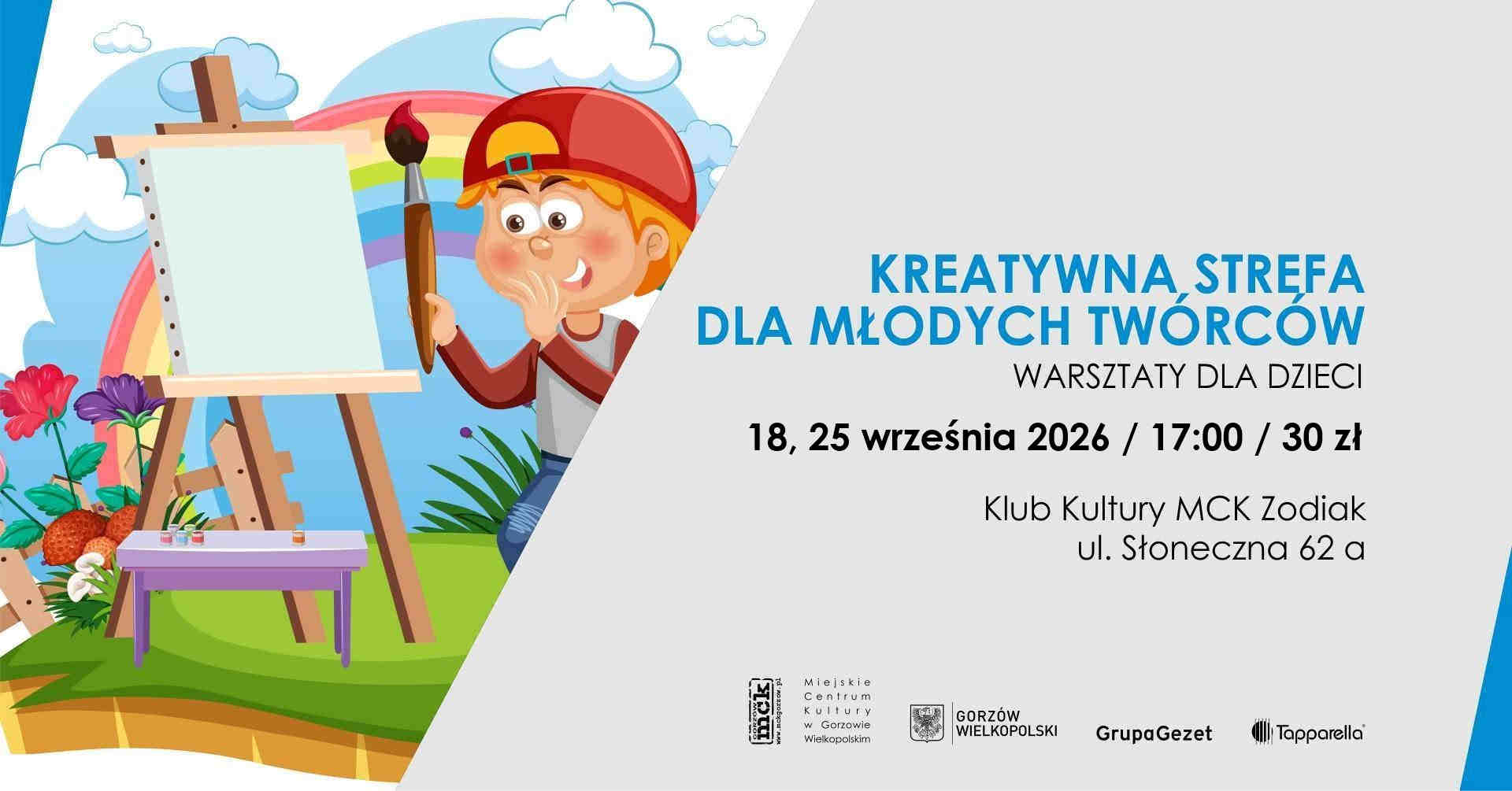 Kreatywna strefa dla młodych twórców – warsztaty dla dzieci