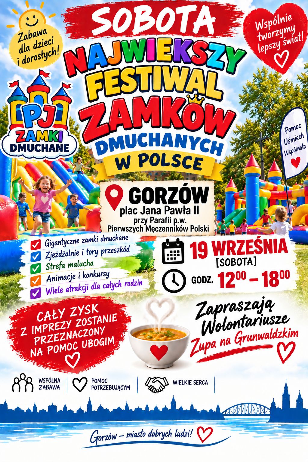 Najwiekszy Festiwal zamków dmuchanych w Polsce