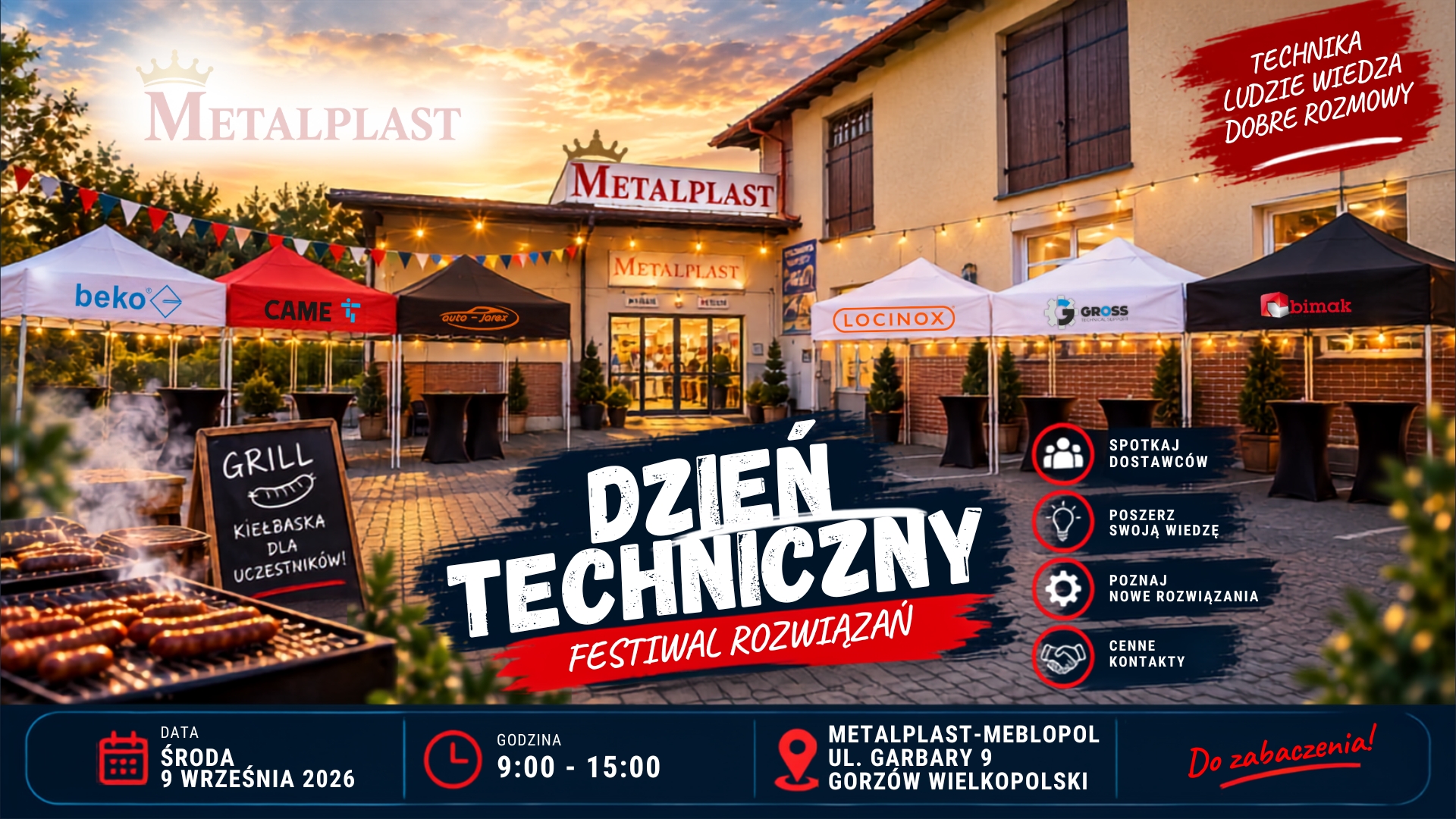 DZIEŃ TECHNICZNY – Festiwal Techniki i Rozwiązań – METALPLAST