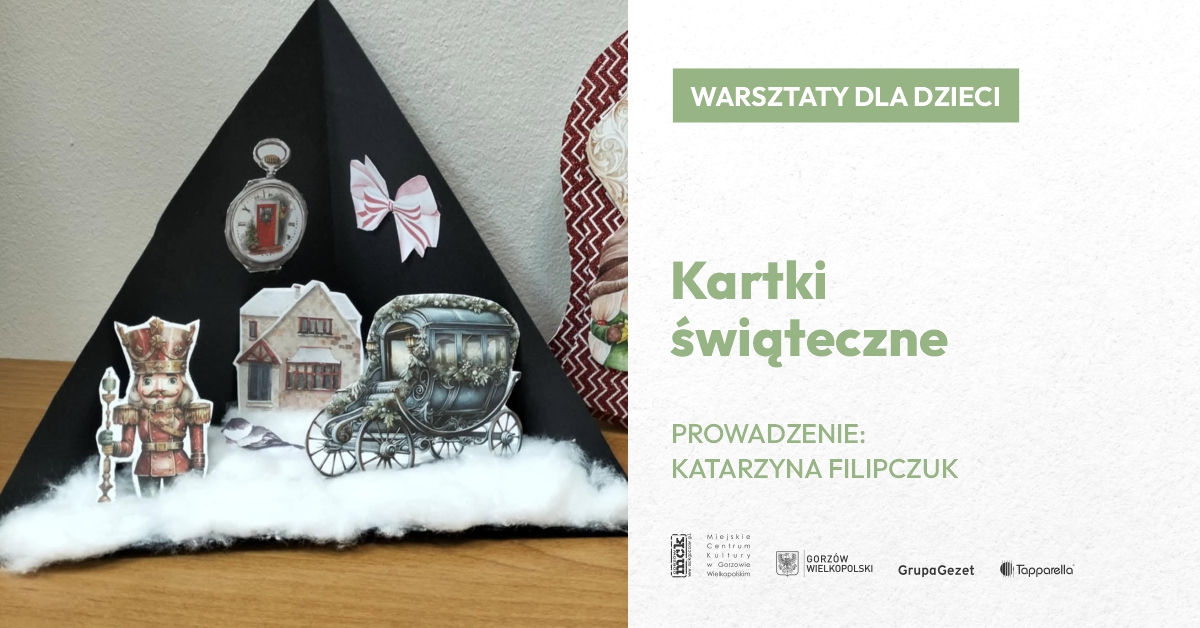Kartki świąteczne - warsztaty dla dzieci